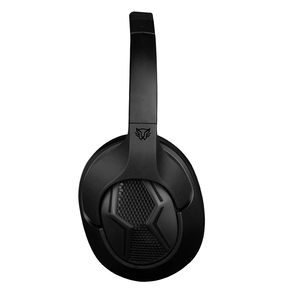 Audífonos para Gamer | Sonorous HS740 | Over-Ear 3.5 mm + Dual Estereo 2.0 Led Almohadillas Intercambiables Tela y Piel | Negro