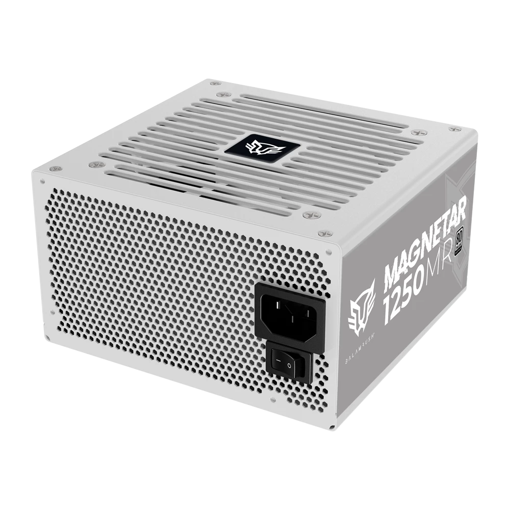 Fuente de Poder Atx | Magnetar 1250MRW | 1250w 80 Plus Platinum | Full Modular Atx 3.0 | Blanco