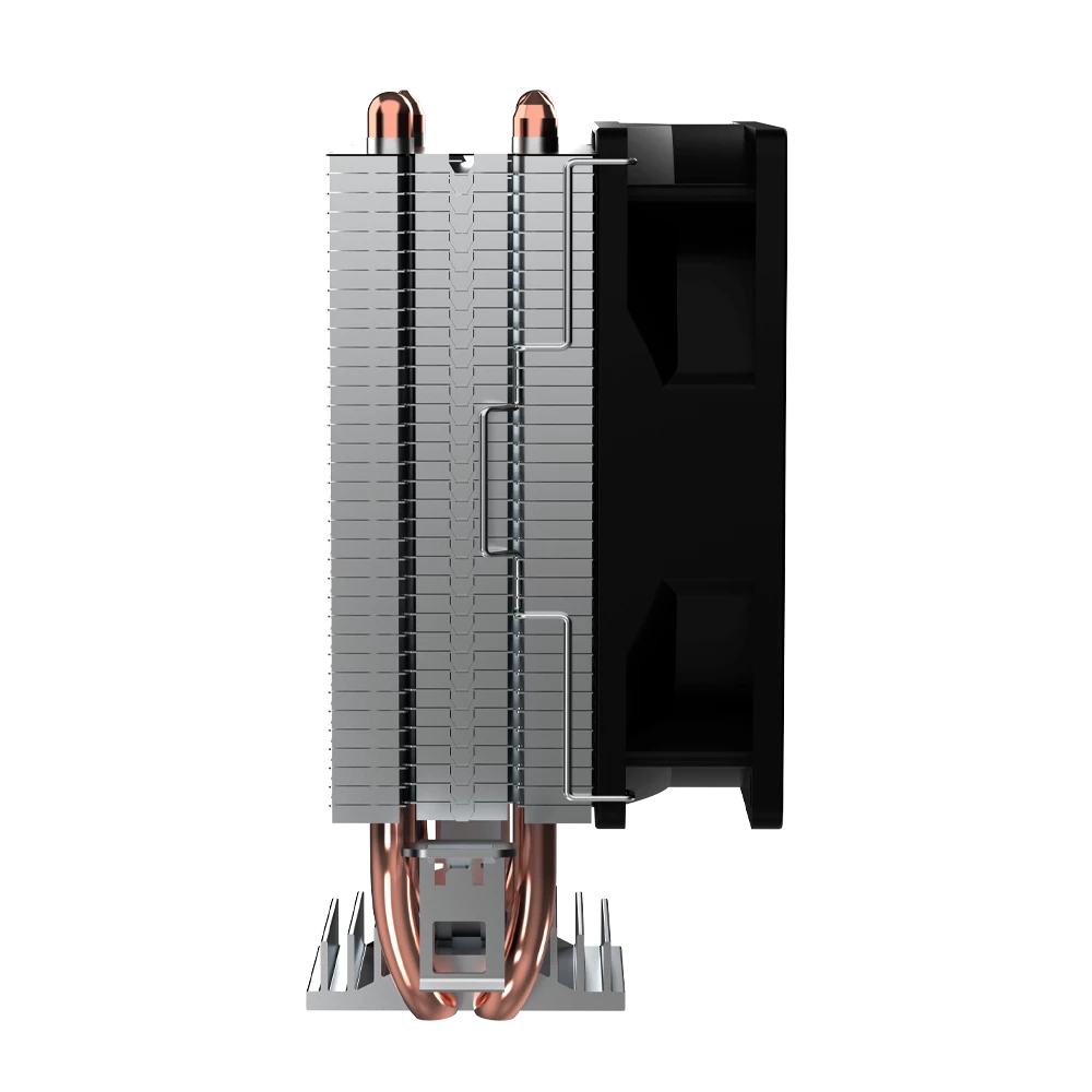 Enfriamiento de Aire para CPU | Nitrox NX20 | 2 Tubos de calor de cobre + 1 Vent Silencioso de 92 mm Torre de Calor en Aluminio | Aluminio