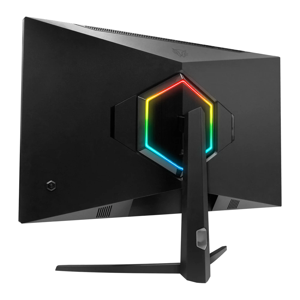 Monitor Gamer Plano  27" Ultra Odyssey Pro MGP27P Fast IPS + 200 Hz + 1 ms + FullHD / 2x HDMI 2.1 + 1x DP + 3.5mm + Iluminacion RGB / Negro