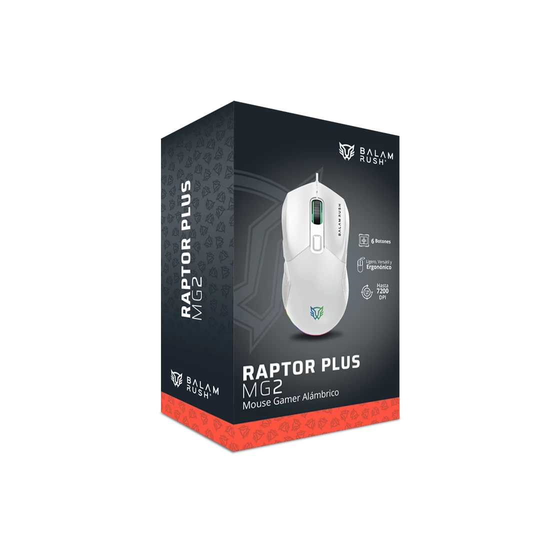 Mouse Gamer Alambrico | Raptor Plus MG2