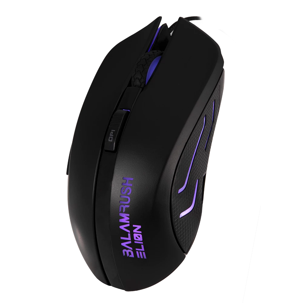Mouse Gamer | Elion GM330 | Alámbrico USB / 3,200 DPI's a 4 Niveles LED / 5 Botones