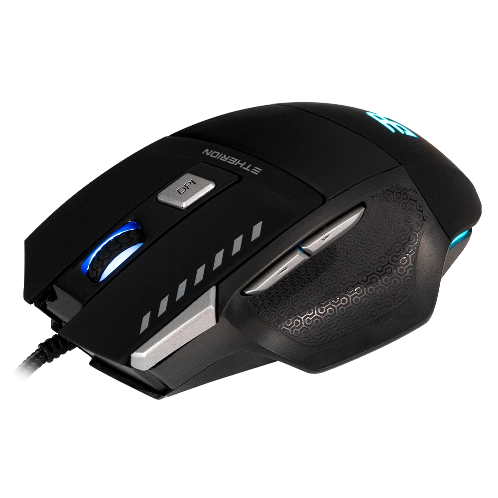 Mouse Gamer | Etherion GM740 | Alámbrico USB / 3,500 DPI's a 6 Niveles LED / 6 Botones
