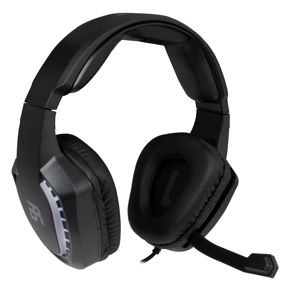 Audífonos Over-Ear | Magma HS335 | Dual 3.5 mm + Dual Estereo 2.0 Led / Micrófono Ajustable