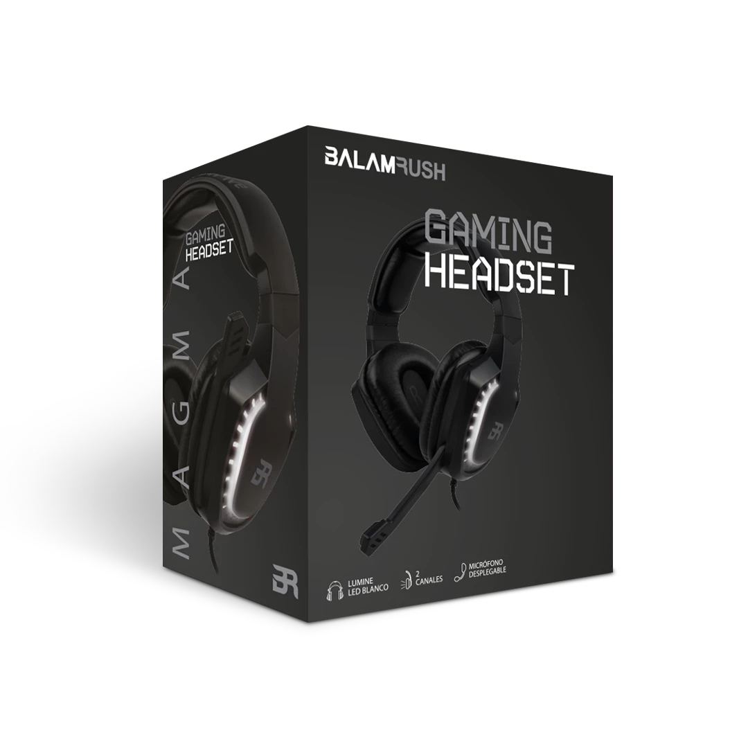 Audífonos Alámbricos Over-Ear | Magma HS335 | Negro