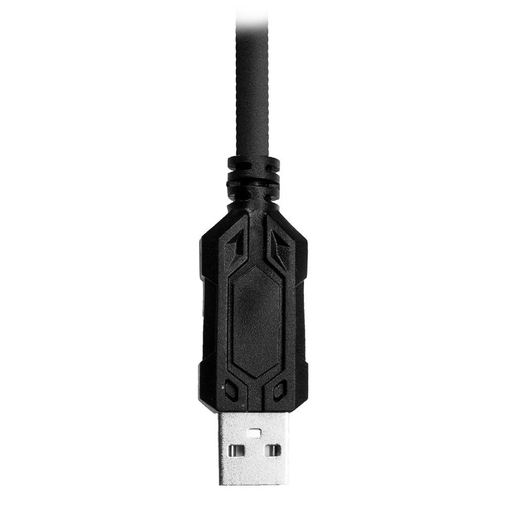 Audífonos para Gamer | Hesix HS760 | Over-Ear USB 7.1 Canales Rgb Mic Flexible | Negro