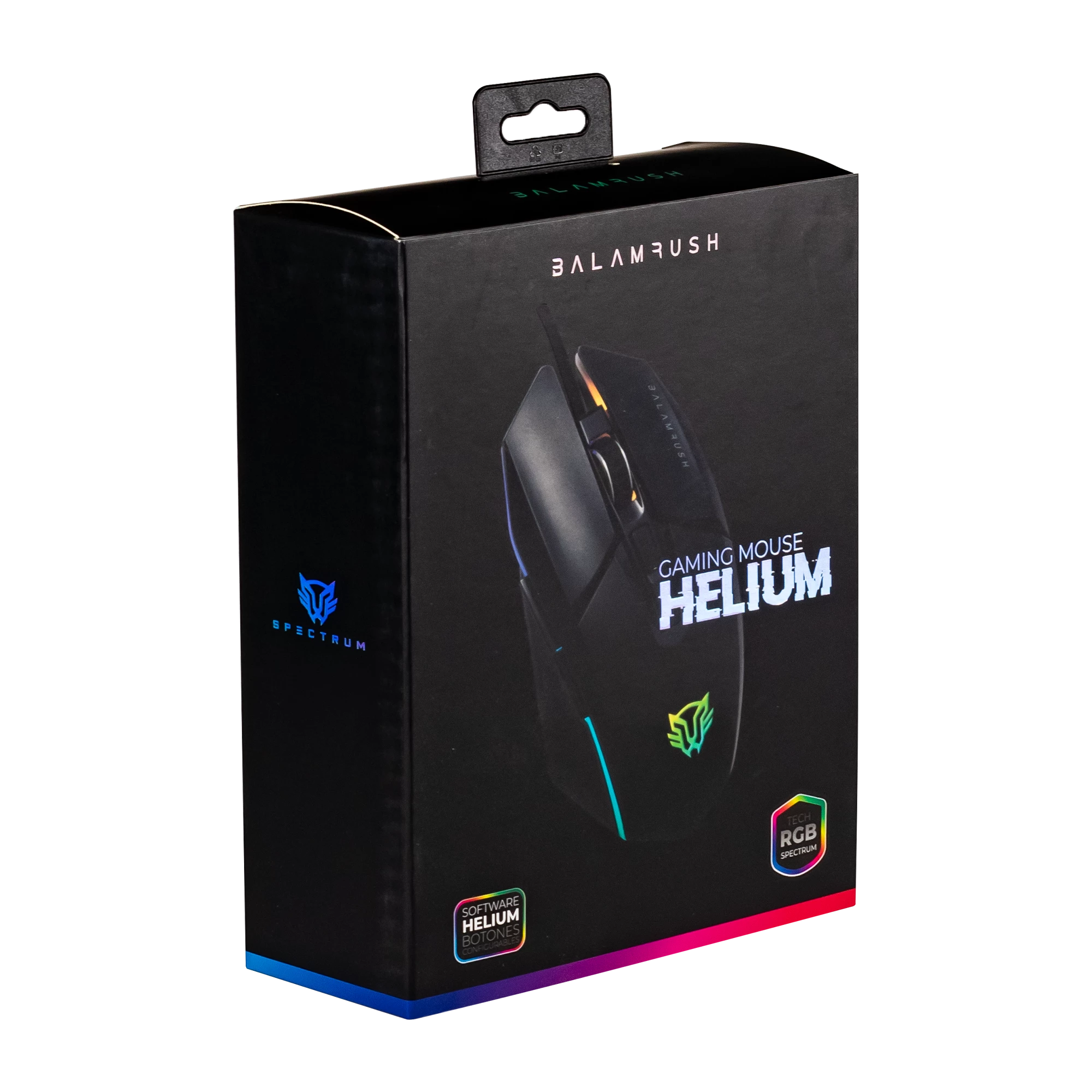 Mouse Alámbrico | Helium GM980 | Negro