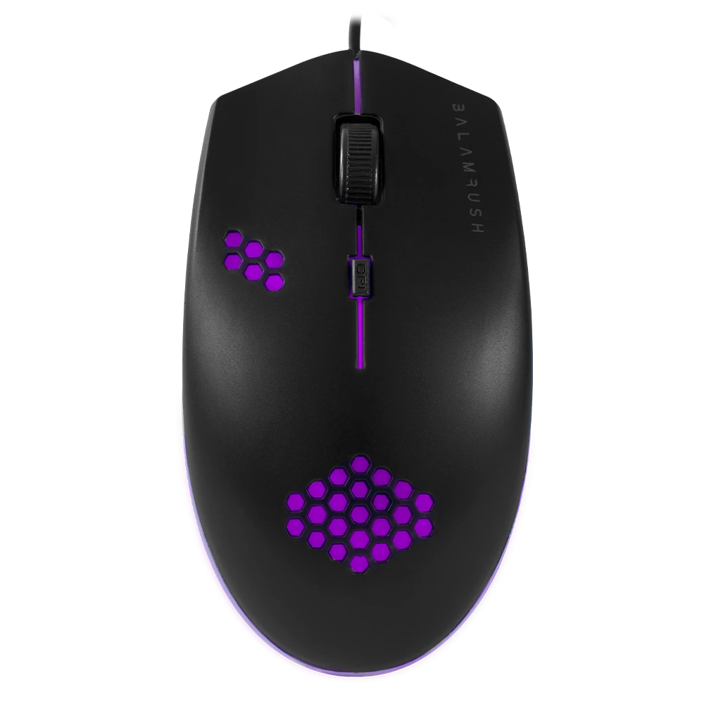 Mouse Gamer | Iron GM310 | Alámbrico USB / 1,600 DPI's a 3 Niveles LED / 3 Botones