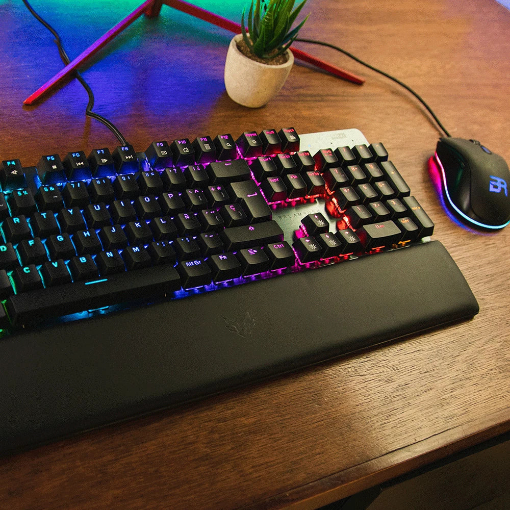 Teclado Alámbrico Opto Mecánico 100% | Dominate GKX775 | Negro