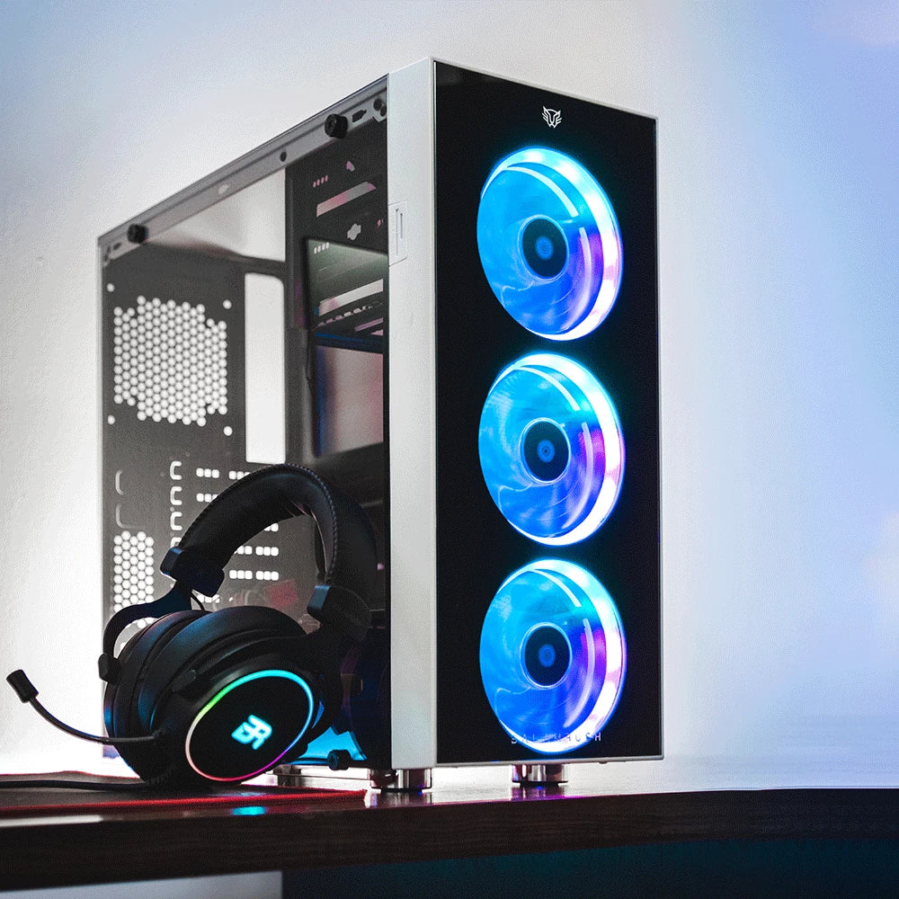 Gabinete Media Torre | Dragonfly GM320 | Blanco