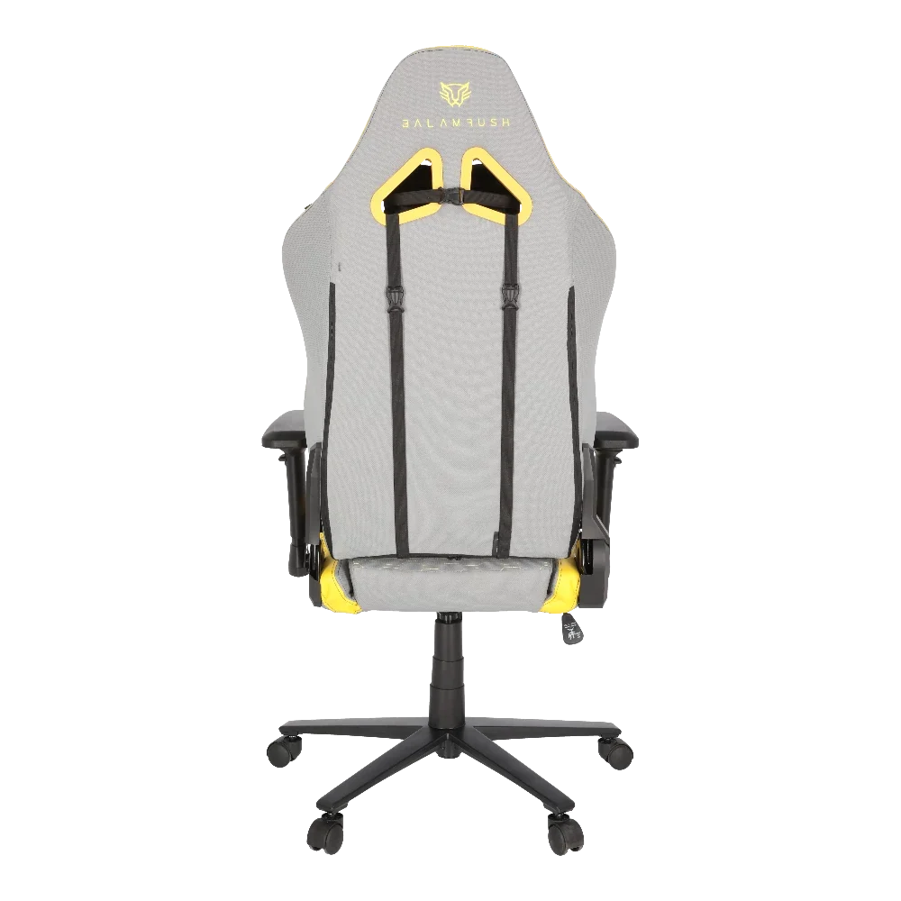 Silla Gamer Ergonómica  | Thunder Comp | Gris-Amarillo