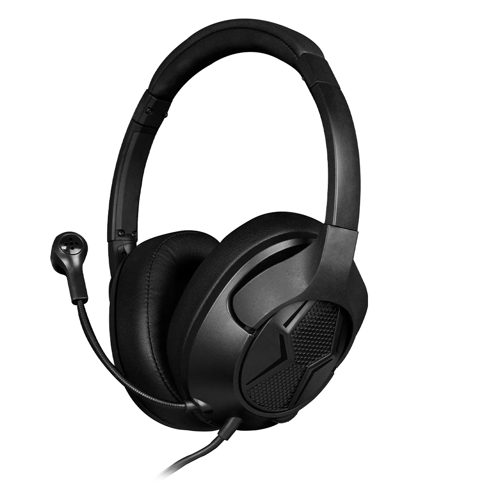 Audífonos Over-Ear | Sonorous HS740 | 3.5 mm + Dual Estéreo 2.0 Led / Almohadillas Intercambiables Tela y Piel