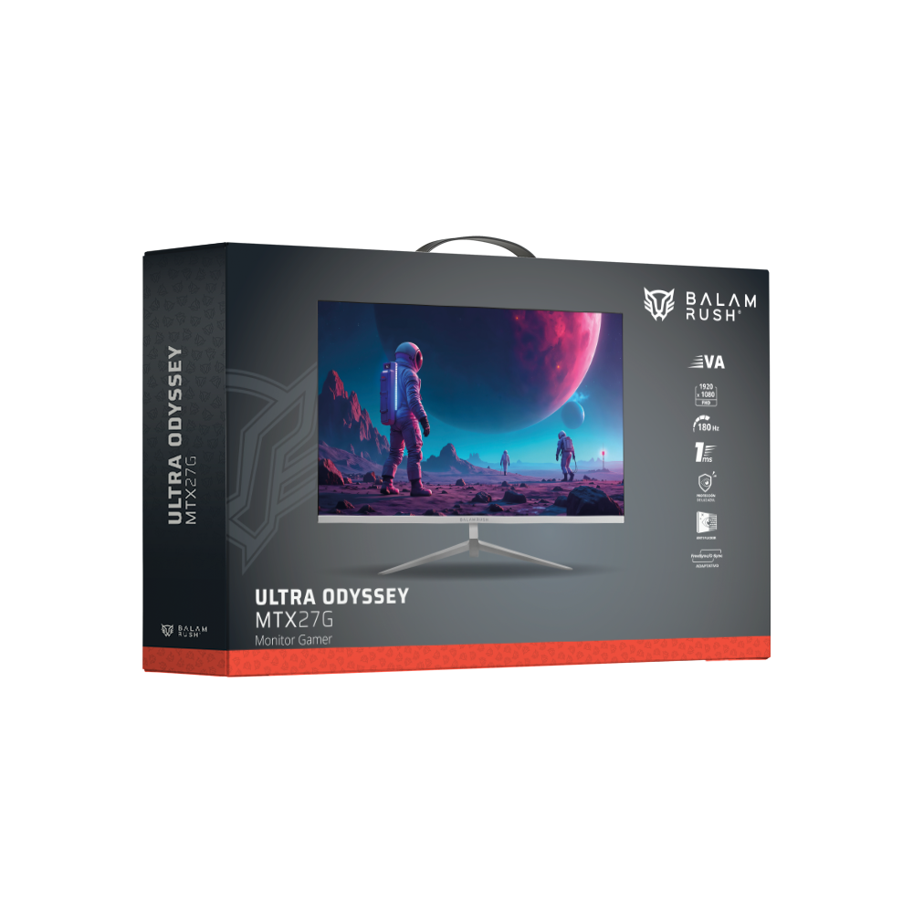 Monitor Plano de 27" | Ultra Odyssey MTX27G | Blanco