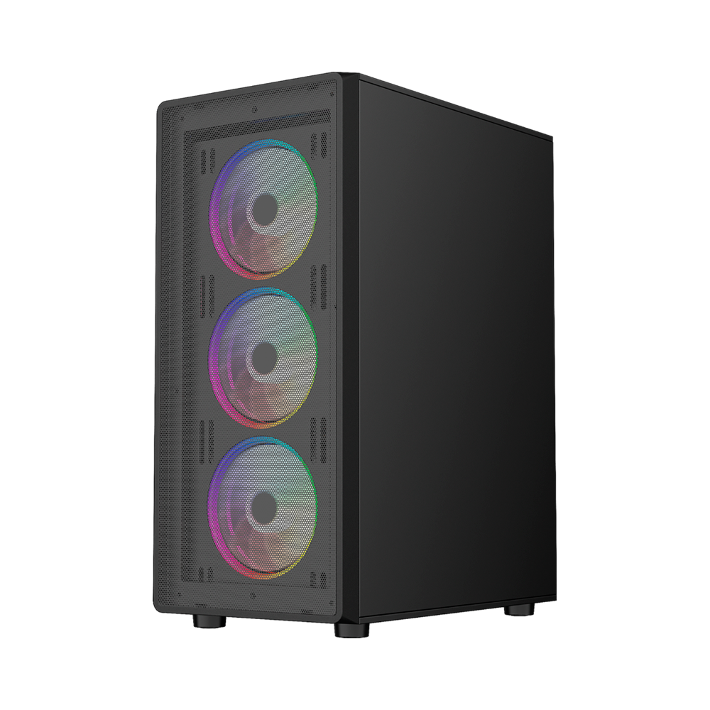 Gabinete Media Torre | Dragonfly II Mesh GM740 | Negro