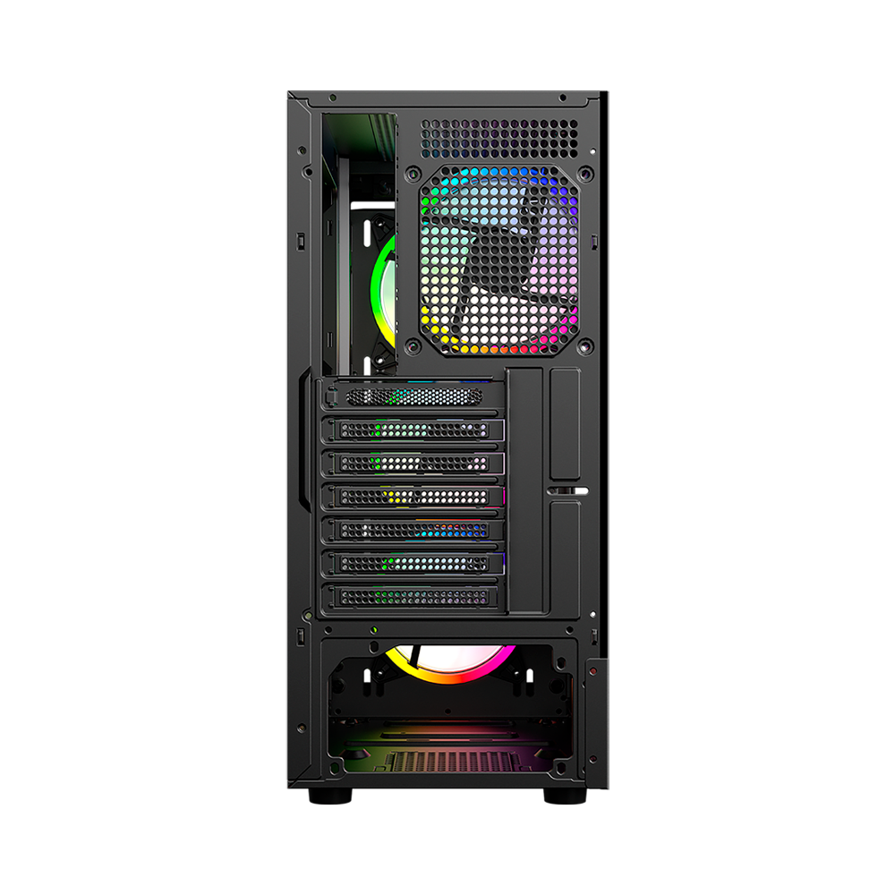 Gabinete Media Torre | Dragonfly II Mesh GM740 | Negro