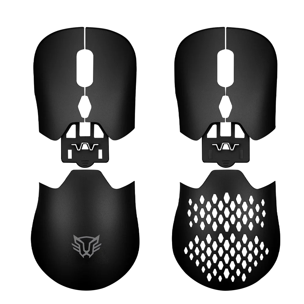 Combo Audífonos | Mouse | Teclado | Mousepad Pro Blanco 2 | Negro