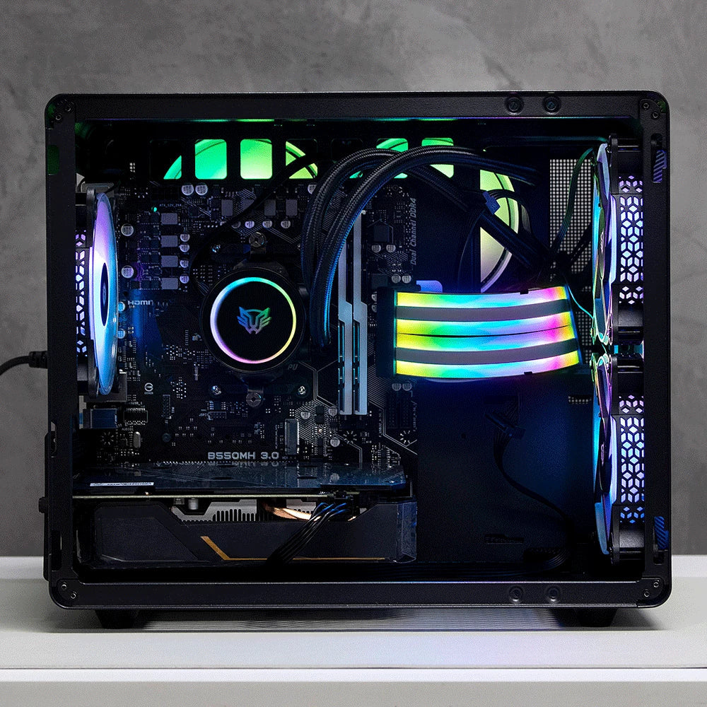 Enfriamiento Líquido 240 para CPU | Hydrox Pro HX20 | Negro