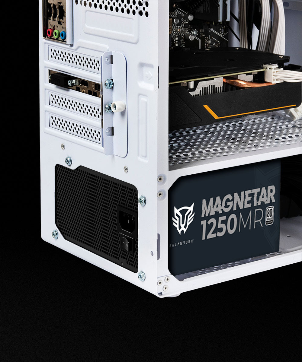 Fuente de Poder Modular ATX 1250W | Magnetar 1250WMR | Negro