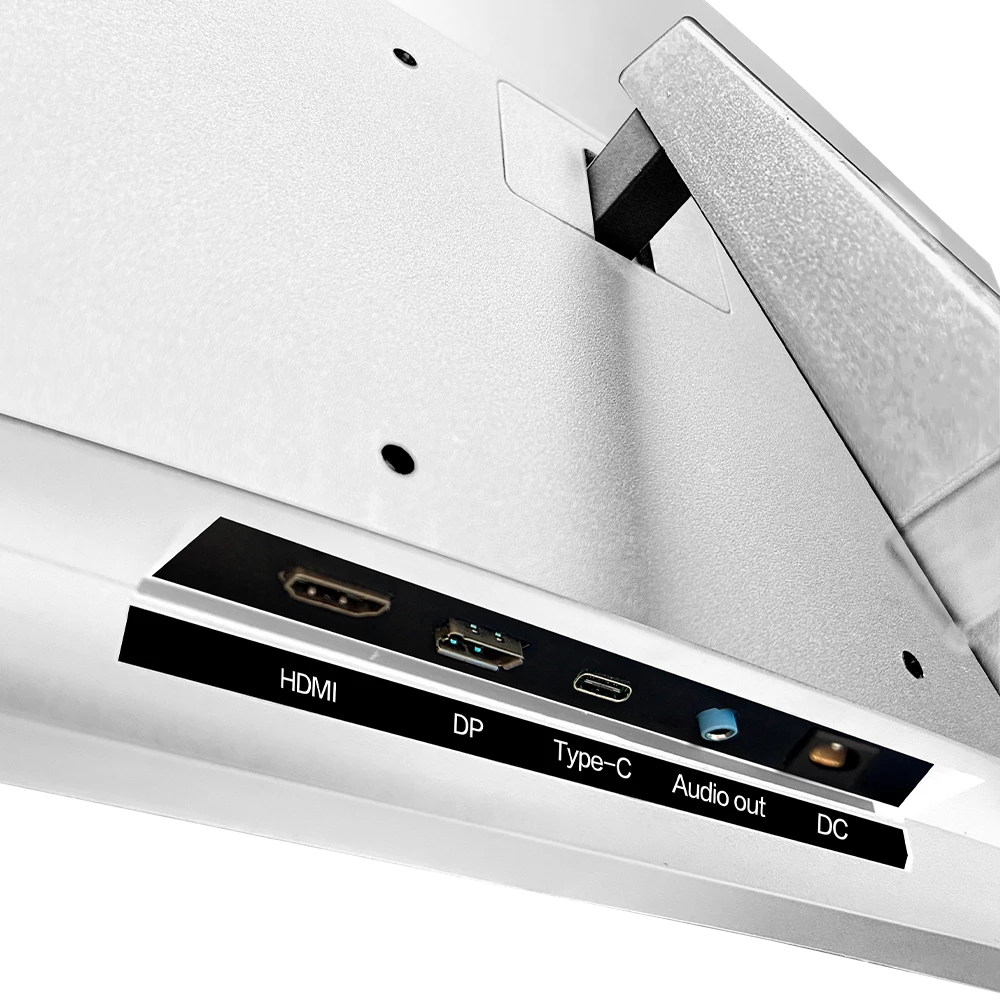 Monitor Gamer Curvo 27" Ultra Earth II MGX27C VA+ 165Hz 1ms + Full HD 1080p/HDMI + DP + TYPE-C 15W + 3.5mm + VESA 100 x 100 mm/Blanco