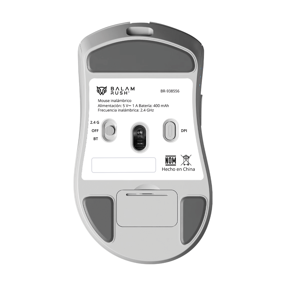 Mouse Gamer Inalámbrico | Drift Perform MG5 | Blanco