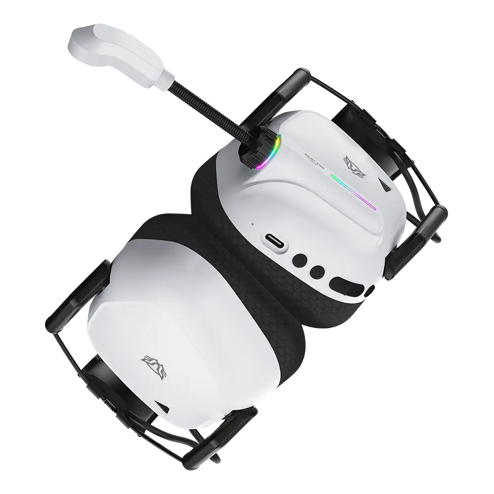 Audífonos Gamer Inalámbricos | Pilot Pro HS808 | Blanco