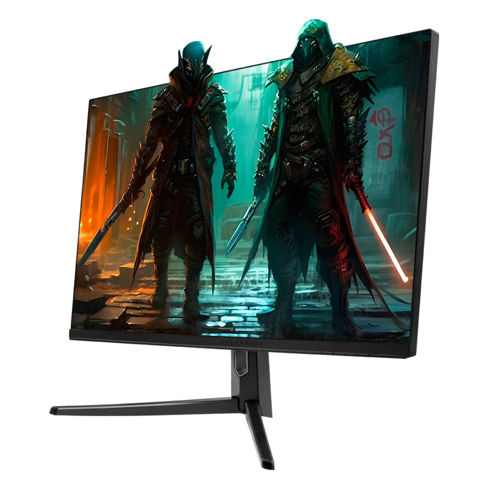 Monitor Gamer Plano  27" Ultra Odyssey Pro MGP27P Fast IPS + 200 Hz + 1 ms + FullHD / 2x HDMI 2.1 + 1x DP + 3.5mm + Iluminacion RGB / Negro