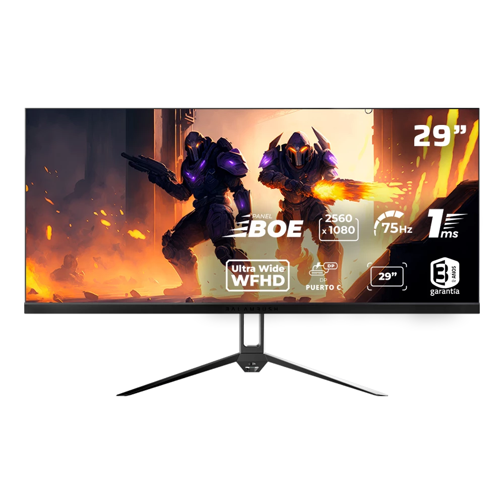 Monitor Plano  29" BOE ADS | Ultra Odyssey II MGF29P | Negro