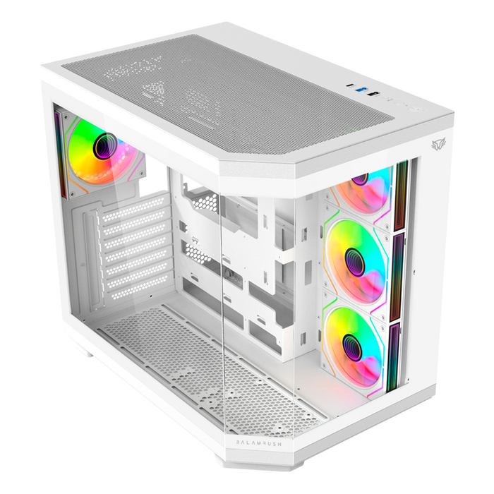 Gabinete Media Torre | Tank Master 9600 TB | Blanco