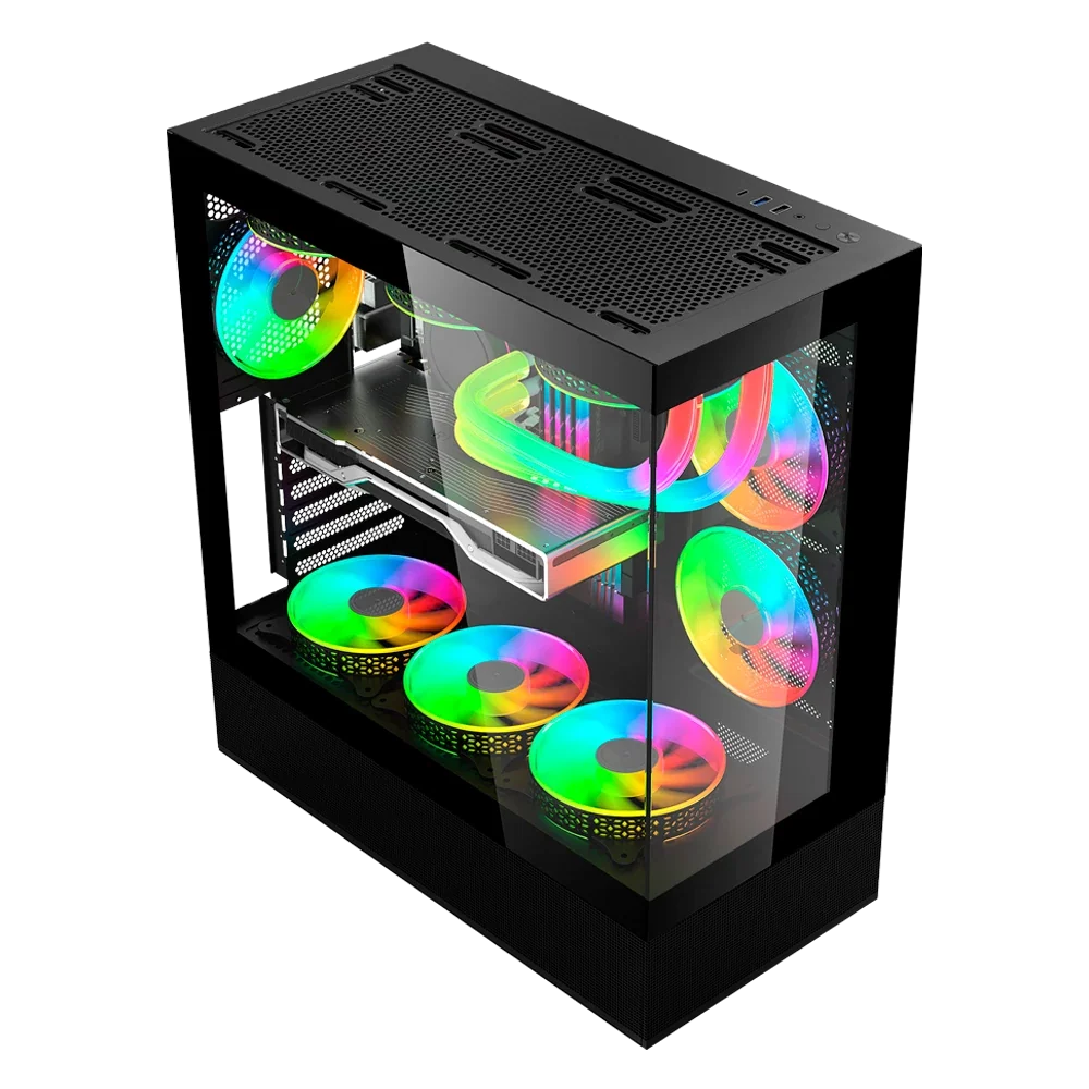 Gabinete Media Torre | Tank Super 9200 TB | Negro