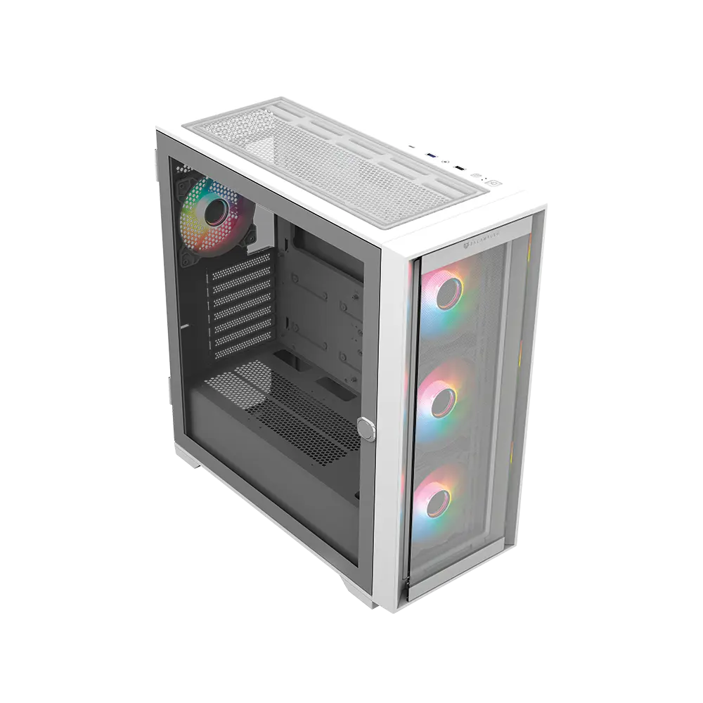Gabinete  Torre | Carbono Twin Mate 9000 | Blanco