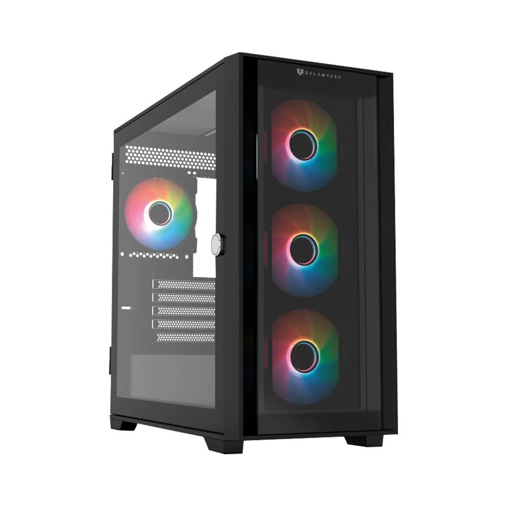 Gabinete Mini Torre | Carbono Twin Mate 6000 | Negro