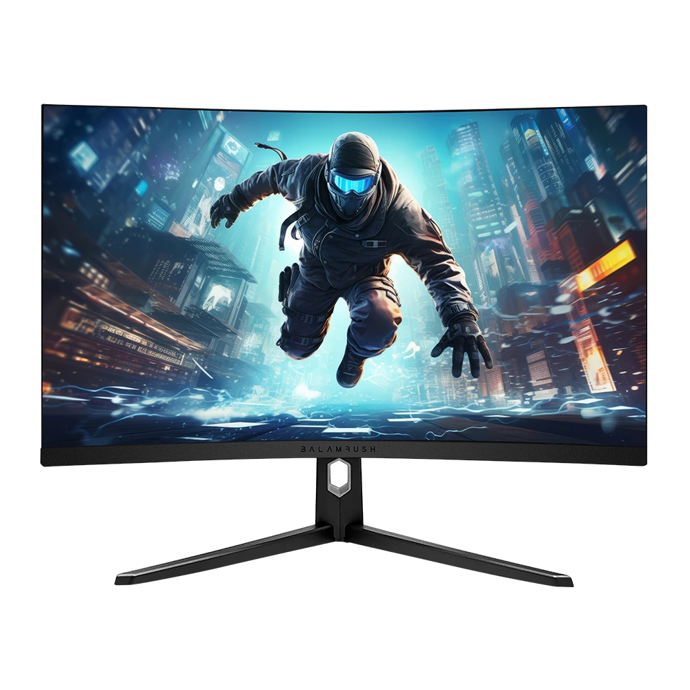 Monitor Gamer Curvo 27" | Ultra Earth Plus MGM27C | VA + 240 Hz + 1 ms + FullHD + PIP + PBP | 2x HDMI 2.1 + 2x DP + 3.5mm + Iluminacion RGB | Negro