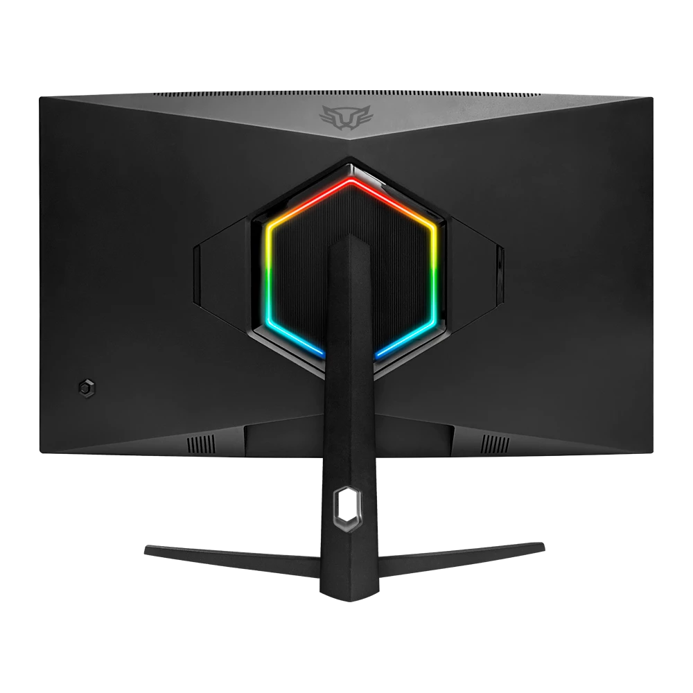 Monitor Gamer Curvo 27" | Ultra Earth Plus MGM27C | VA + 240 Hz + 1 ms + FullHD + PIP + PBP | 2x HDMI 2.1 + 2x DP + 3.5mm + Iluminacion RGB | Negro