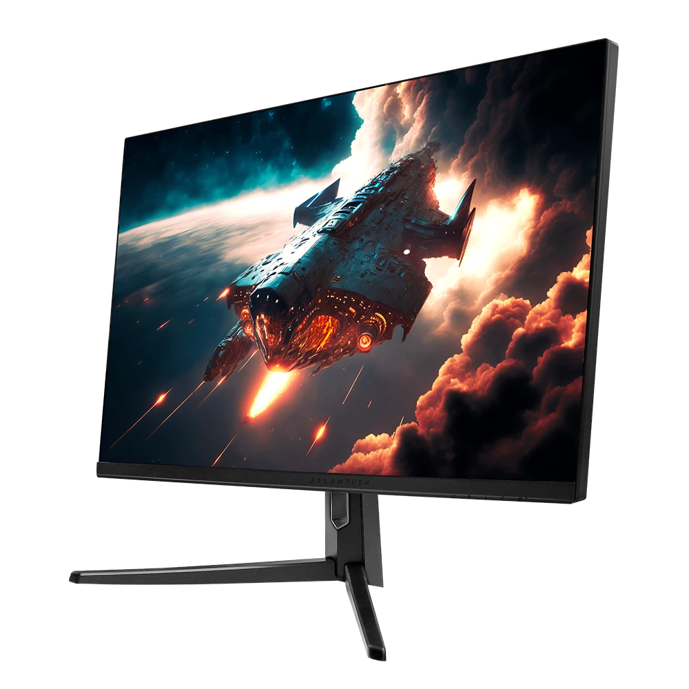 Monitor Gamer Plano 27" | Ultra Odyssey Plus MGM27P Fast IPS + 200 Hz + 1 ms + FullHD | 2x HDMI 2.1 + 1x DP + 3.5mm + Iluminacion RGB | Negro