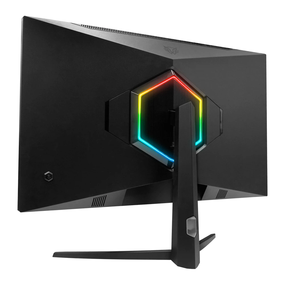 Monitor Gamer Plano 27" | Ultra Odyssey Plus MGM27P Fast IPS + 200 Hz + 1 ms + FullHD | 2x HDMI 2.1 + 1x DP + 3.5mm + Iluminacion RGB | Negro