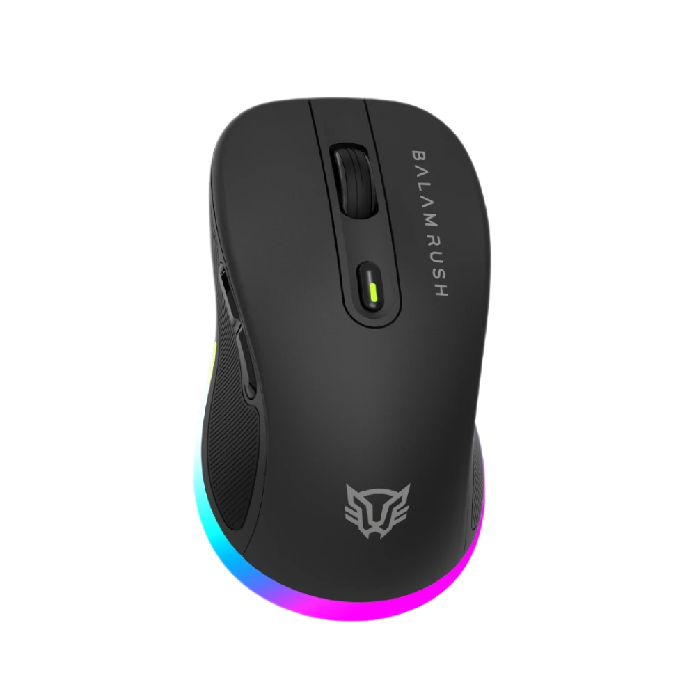 Combo Gamer 2 en 1 Inalámbrico | Squad Conquest Pro KG525 | Teclado + Mouse | 2.4 MHz + 2 modos Bluetooth + USB C | Mouse Óptico + 7200 DPI + Teclado 85% + Diseño Compacto + Teclas de membrana + RGB | Recargable | Azender | Negro