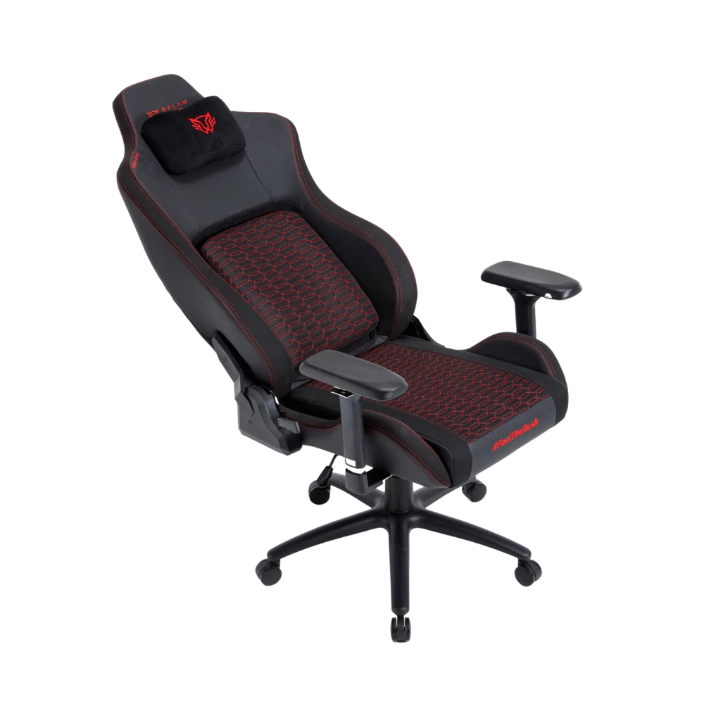 Silla Gamer | Ultimate Superb U7 | PU+ Alcántara+ Espuma Moldeada | Pistón Clase 4 + Soporta hasta 150 Kg + Mecanismo Mariposa + Inclinación 135° + Tamaño XL | Reposabrazos 4D + Cojín Lumbar + Cojín Cervical | Legend | Negro