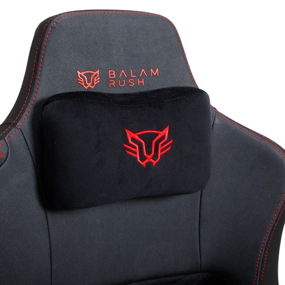 Silla Gamer | Ultimate Superb U7 | PU+ Alcántara+ Espuma Moldeada | Pistón Clase 4 + Soporta hasta 150 Kg + Mecanismo Mariposa + Inclinación 135° + Tamaño XL | Reposabrazos 4D + Cojín Lumbar + Cojín Cervical | Legend | Negro