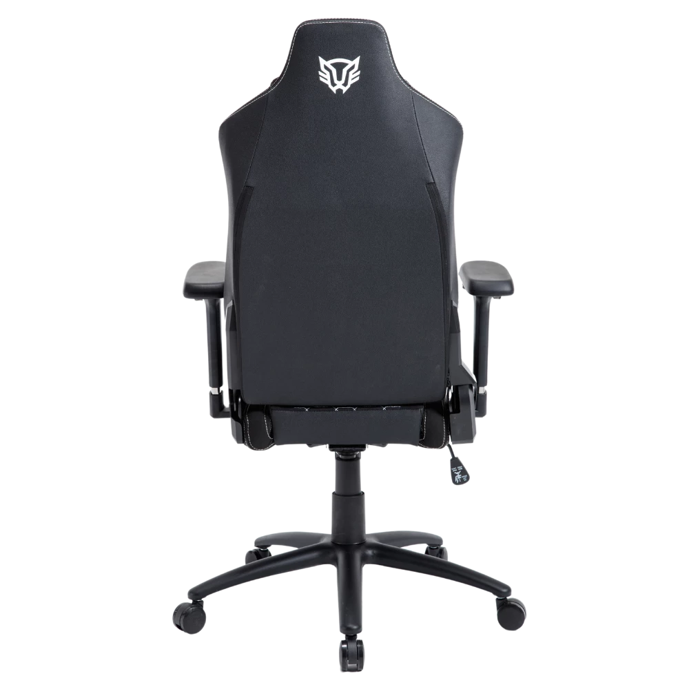 Silla Gamer | Ultimate Max U3 | PU+ Alcántara+ Espuma Moldeada | Pistón Clase 4 + Soporta hasta 150 Kg + Mecanismo Mariposa + Inclinación 135° + Tamaño M | Reposabrazos 4D + Cojín Lumbar + Cojín Cervical | Legend | Negro