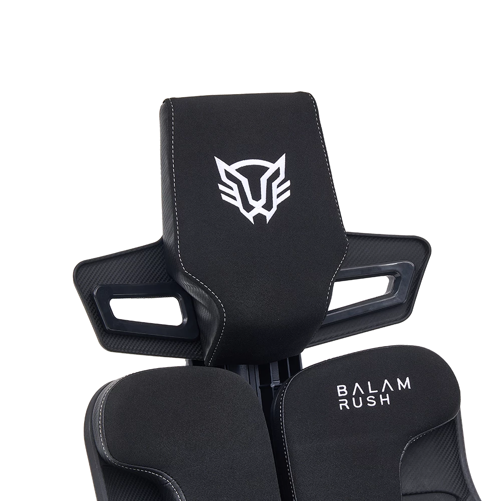 Silla Gamer | Bolt Rush PT | PVC + Tela +Espuma moldeada + Nylon | Pistón Clase 4 + Soporta hasta 150 kg + Mecanismo Mecánico + Inclinación 120° | Reposabrazos 3D | Legend | Negro