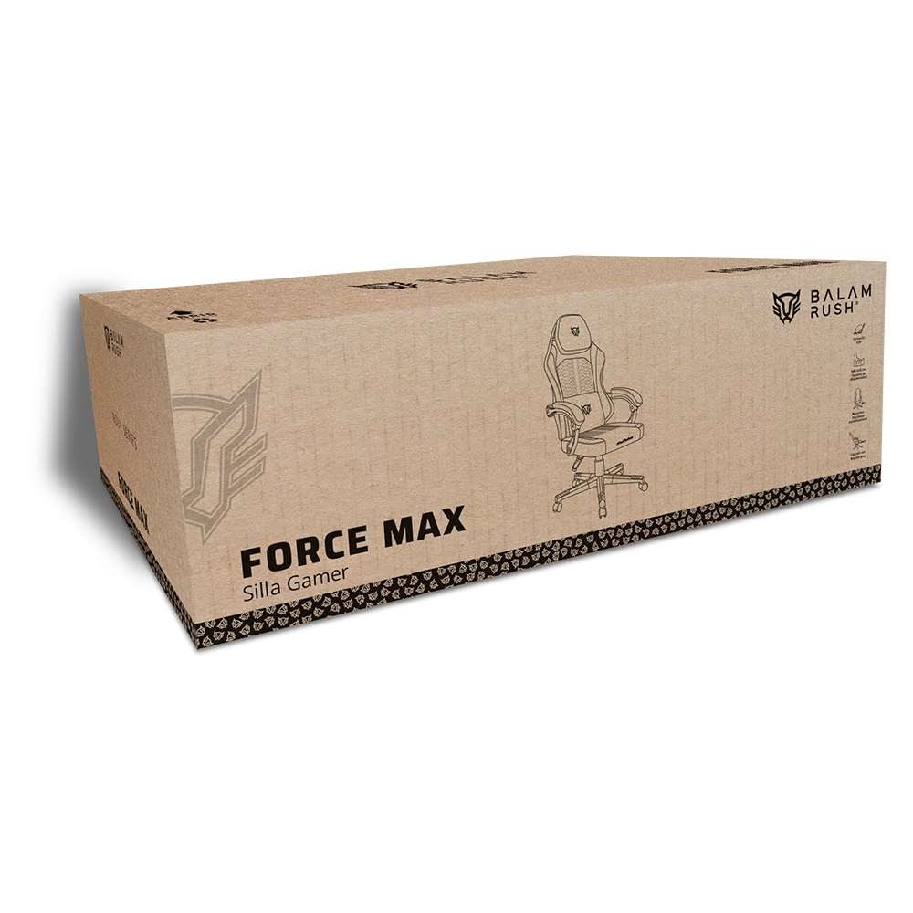 Silla Gamer | Force Max Z3 | Negro