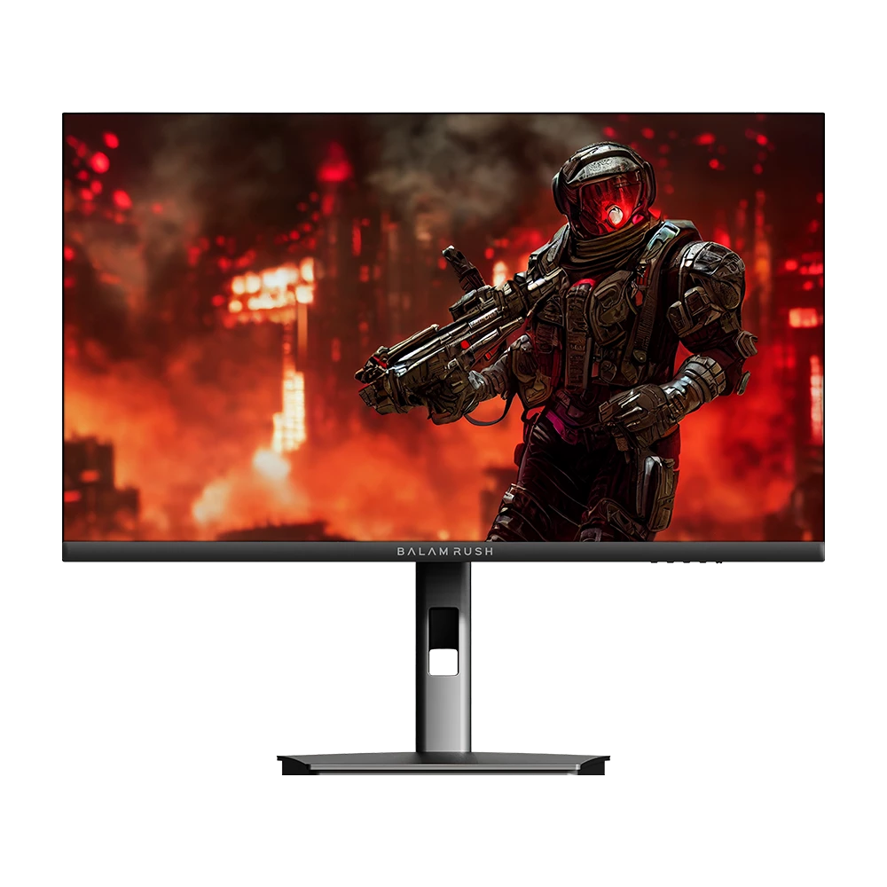 Monitor Gamer Plano 27" IPS | Ultra Explorer MXT27P | QHD | 165 Hz | 1ms | 2x Altavoces 3W | F-Sync | HDR | Flicker-Free | Altura Ajustable | 2x HDMI 1.4 + 1x DP 1.2 + 1x USB + 3.5 mm | RGB | VESA 100mm | Legend |Negro