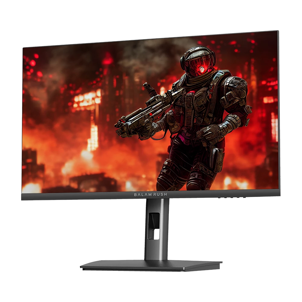 Monitor Gamer Plano 27" IPS | Ultra Explorer MXT27P | QHD | 165 Hz | 1ms | 2x Altavoces 3W | F-Sync | HDR | Flicker-Free | Altura Ajustable | 2x HDMI 1.4 + 1x DP 1.2 + 1x USB + 3.5 mm | RGB | VESA 100mm | Legend |Negro