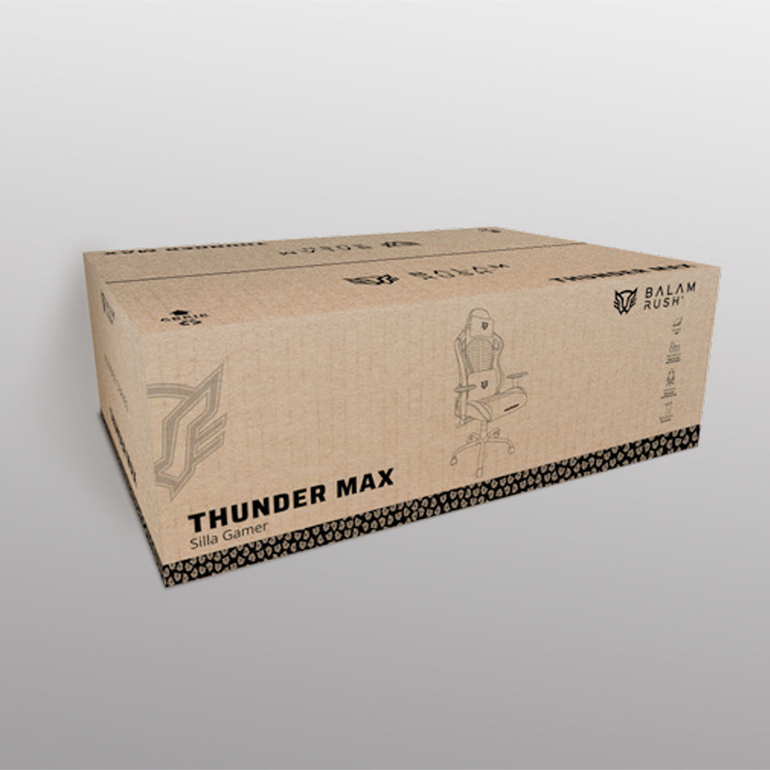 Silla Gamer Thunder Max V7 | Negro-Rojo