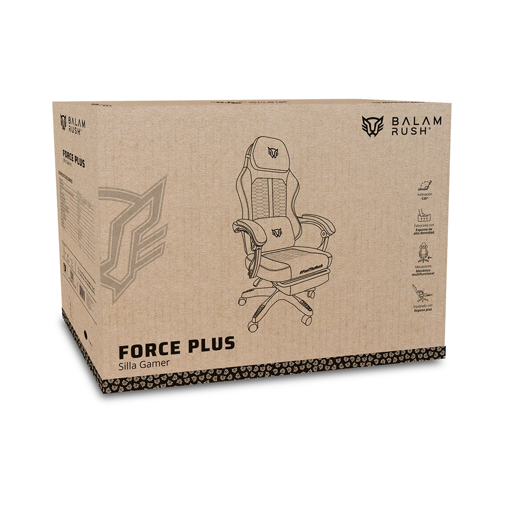 Silla Gamer | Force Plus Z1 | Gris