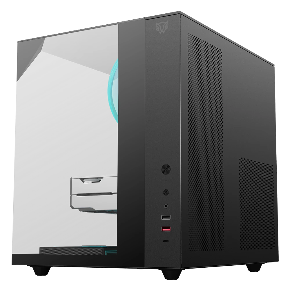 Gabinete  Media Torre | Tank Majestic 6600 | Negro