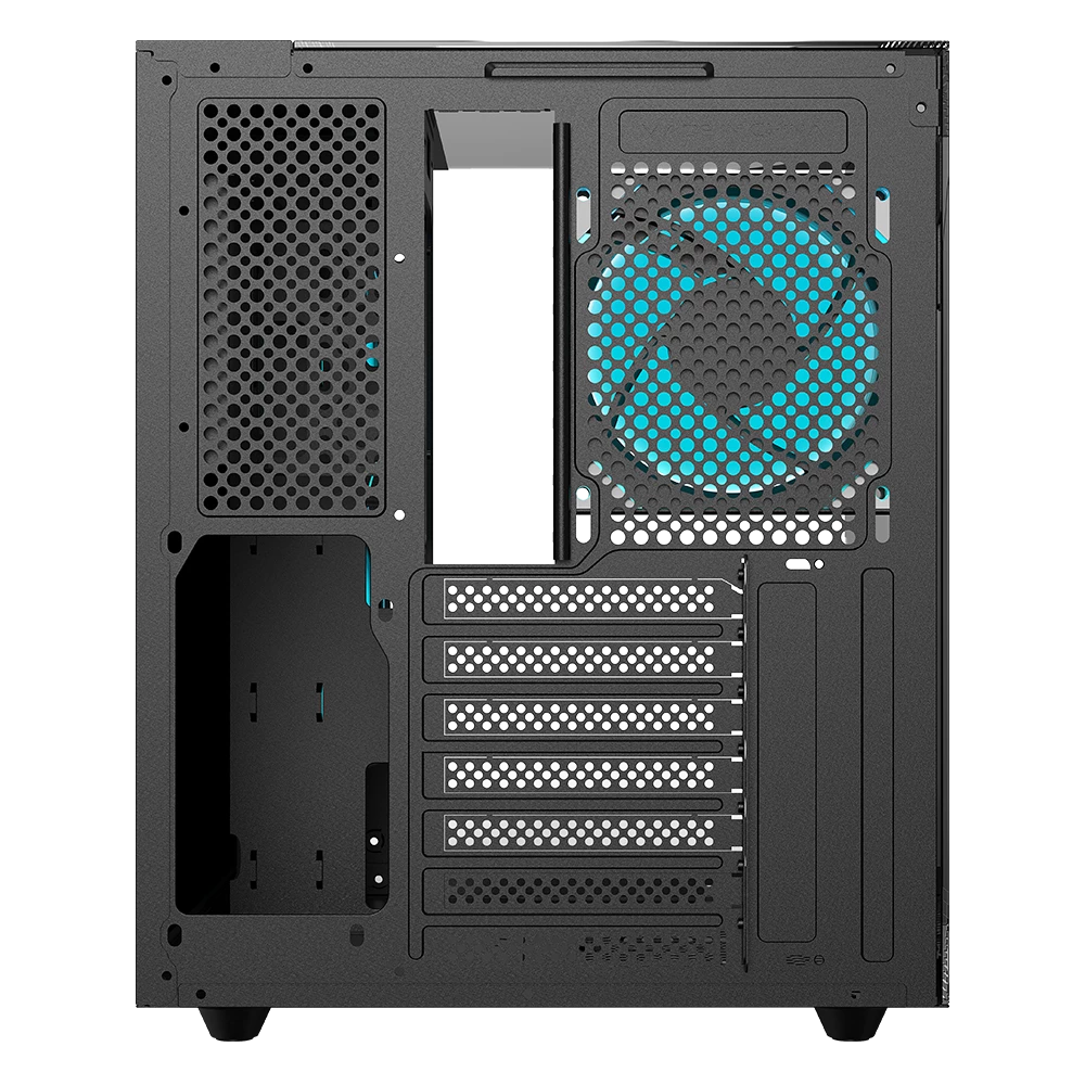 Gabinete  Media Torre | Tank Majestic 6600 | Negro