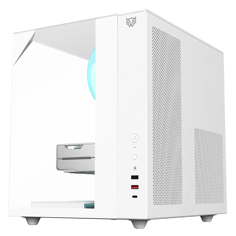 Gabinete  Media Torre | Tank Majestic 6600 | Blanco