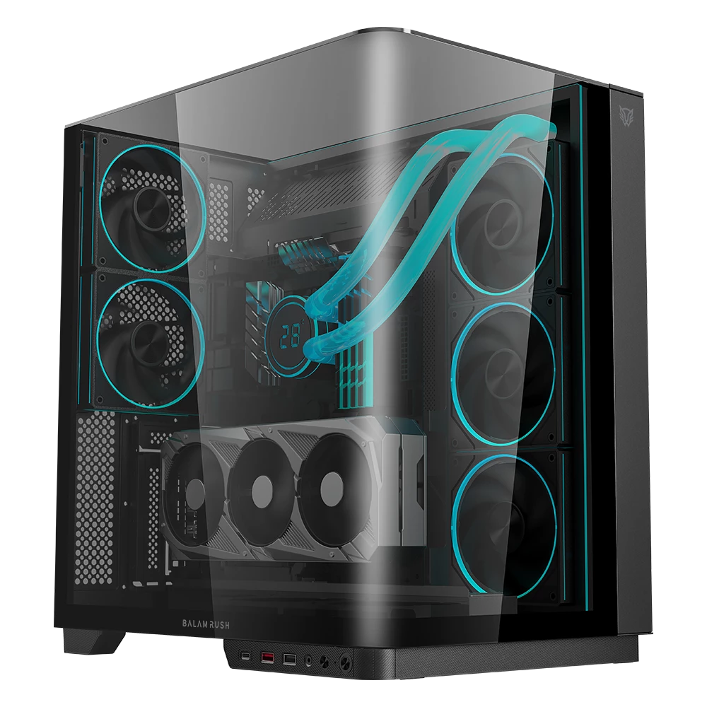 Gabinete Media Torre | Tank Expert Curve 7800 | Negro