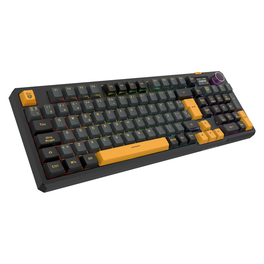 Teclado Mecánico Inalambrico | Defeat Level GK3 | Negro